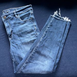 American eagle size 16 hi rise jegging crop